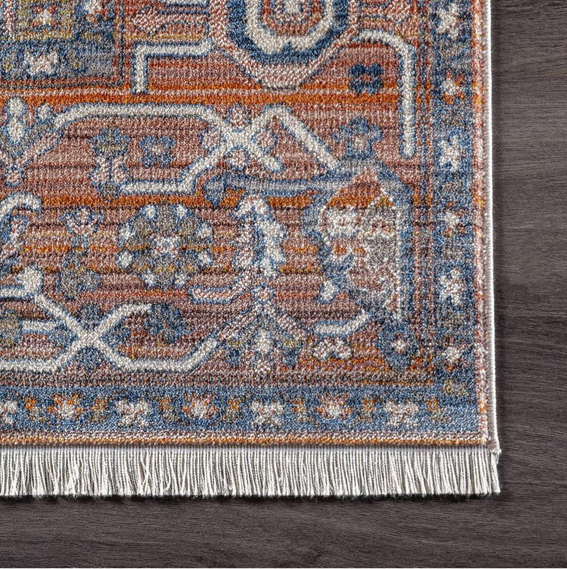 Heriz Rust Traditional Rug