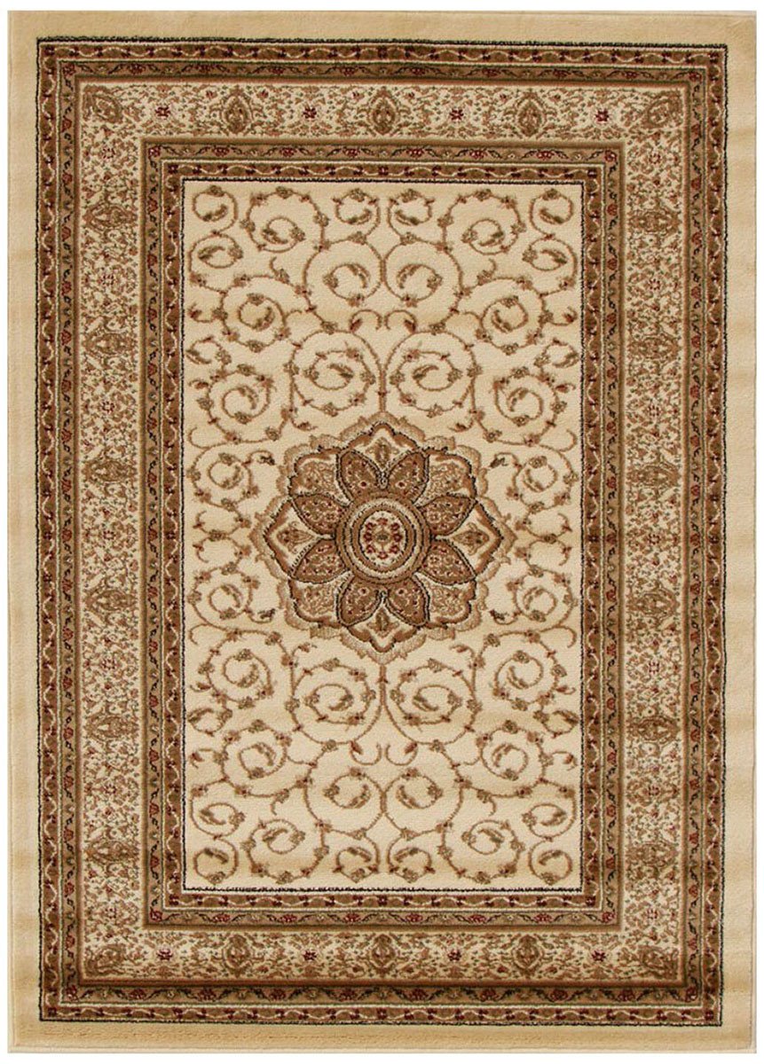 Medallion Classic Design Rug Ivory