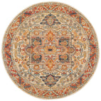 Legacy 850 Rust Round Rug