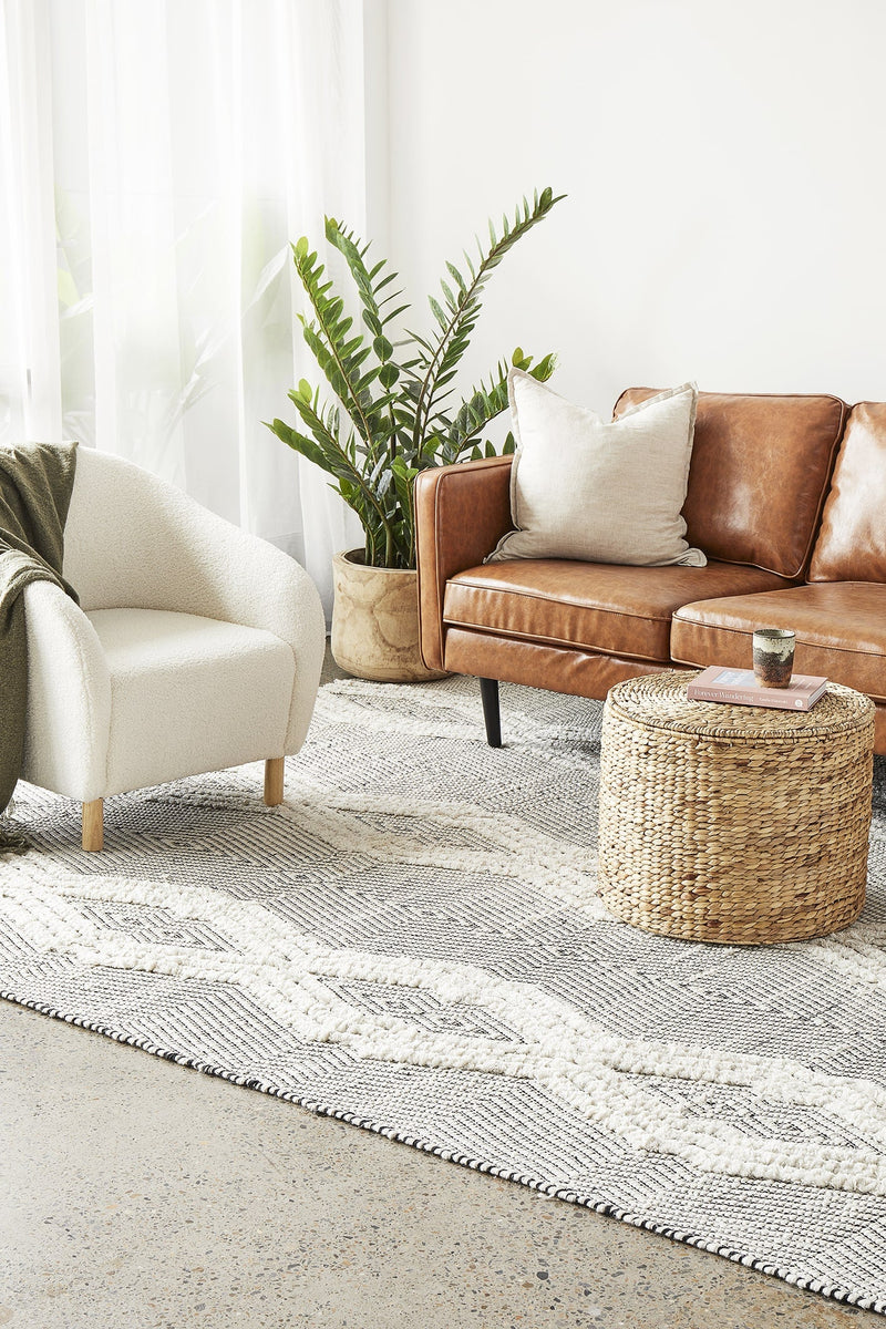 Rhythm Chime Bone Rug