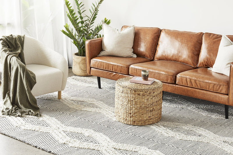 Rhythm Chime Bone Rug