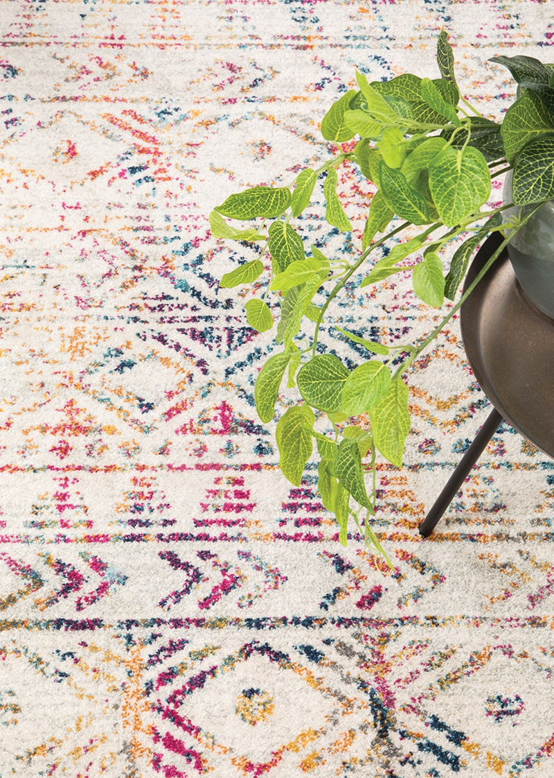 Oasis Ismail Multi Grey Rustic Rug