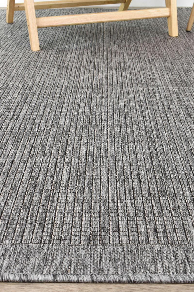 Alaska Indoor Outdoor 03 Dark Grey Rug