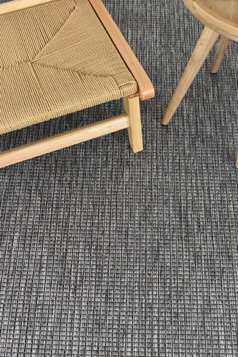 Alaska Indoor Outdoor 03 Dark Grey Rug