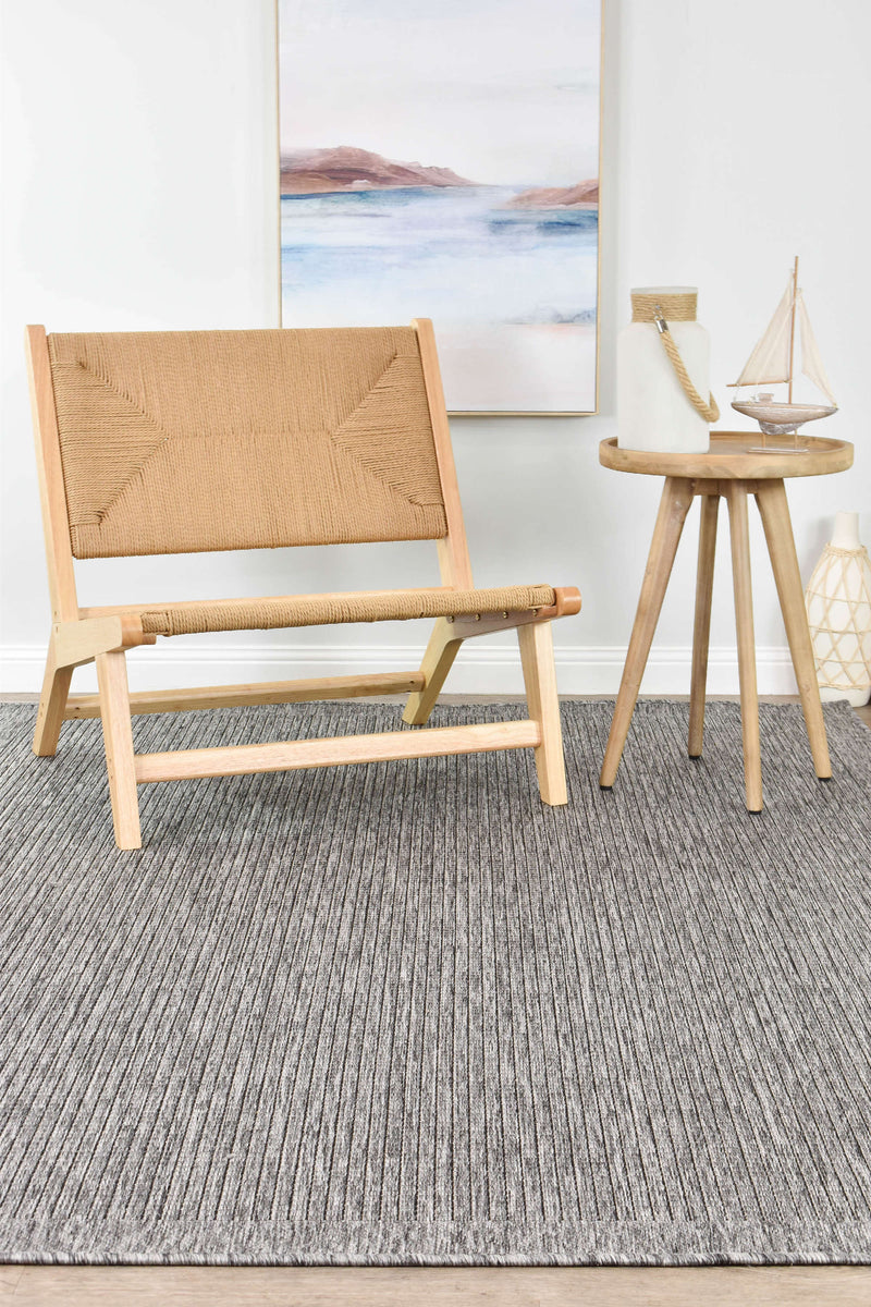 Alaska Indoor Outdoor 03 Dark Grey Rug