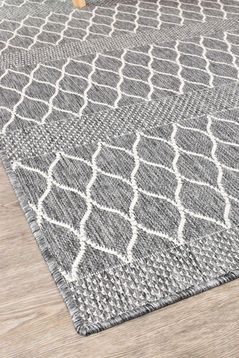 Alaska Indoor Outdoor 26 Grey Rug