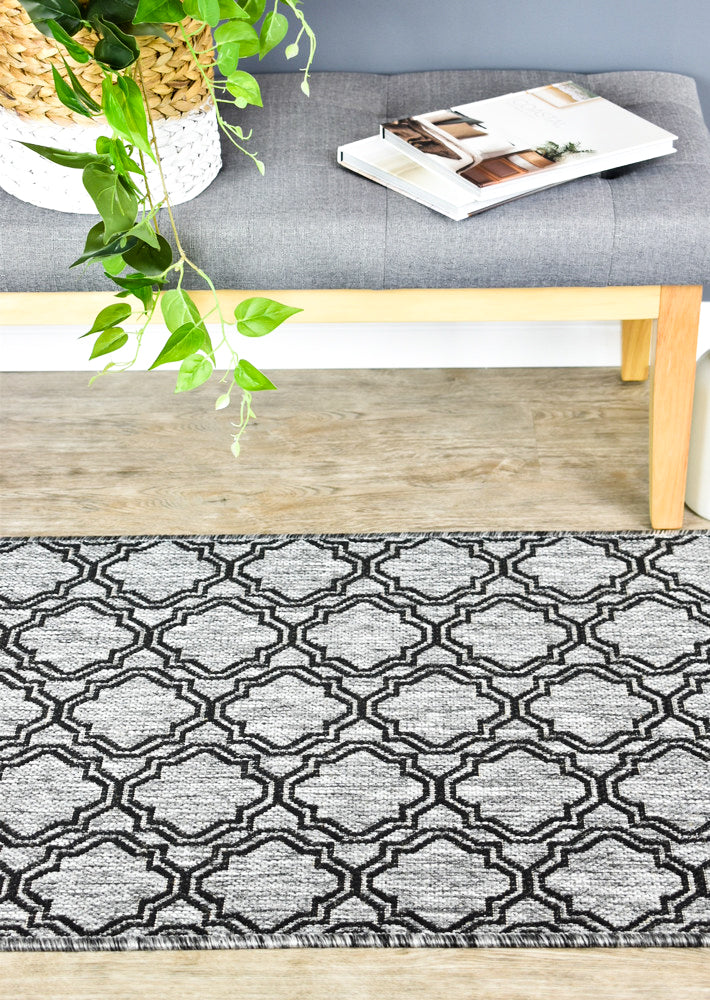Alaska Indoor Outdoor 92 Grey Rug