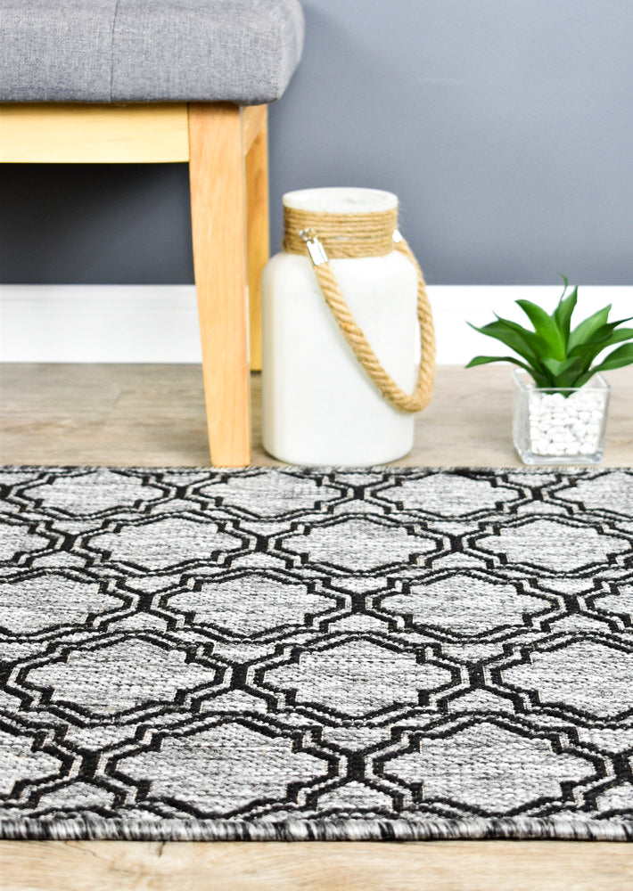 Alaska Indoor Outdoor 92 Grey Rug