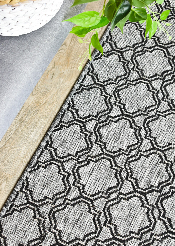 Alaska Indoor Outdoor 92 Grey Rug