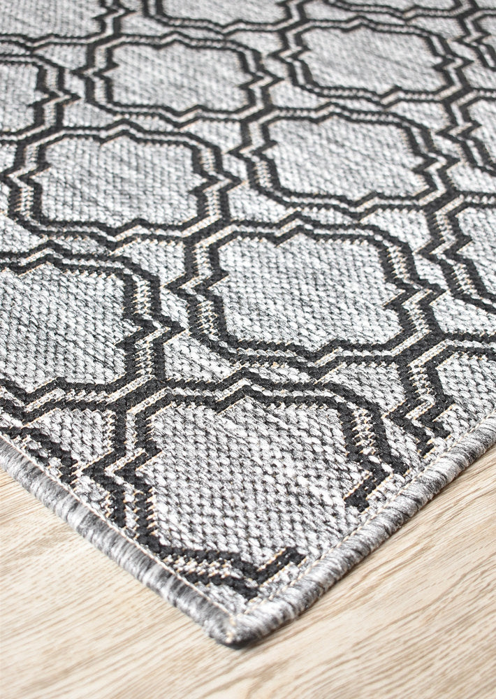 Alaska Indoor Outdoor 92 Grey Rug