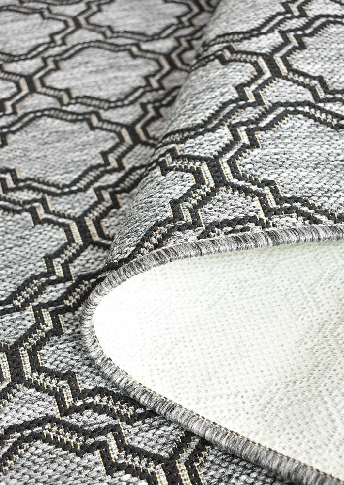 Alaska Indoor Outdoor 92 Grey Rug