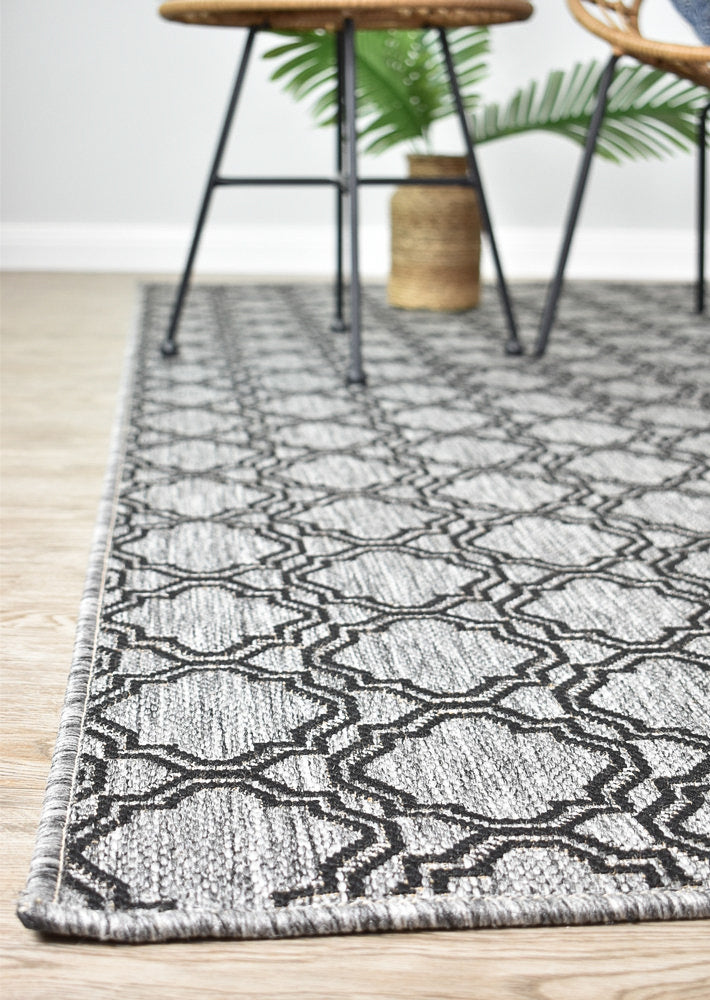 Alaska Indoor Outdoor 92 Grey Rug