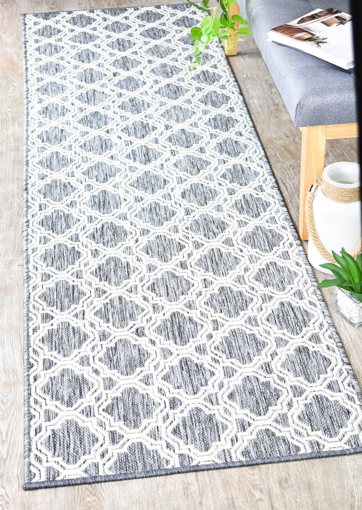 Alaska Indoor Outdoor 92 Light Grey Rug