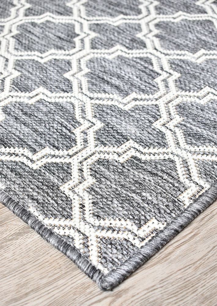 Alaska Indoor Outdoor 92 Light Grey Rug