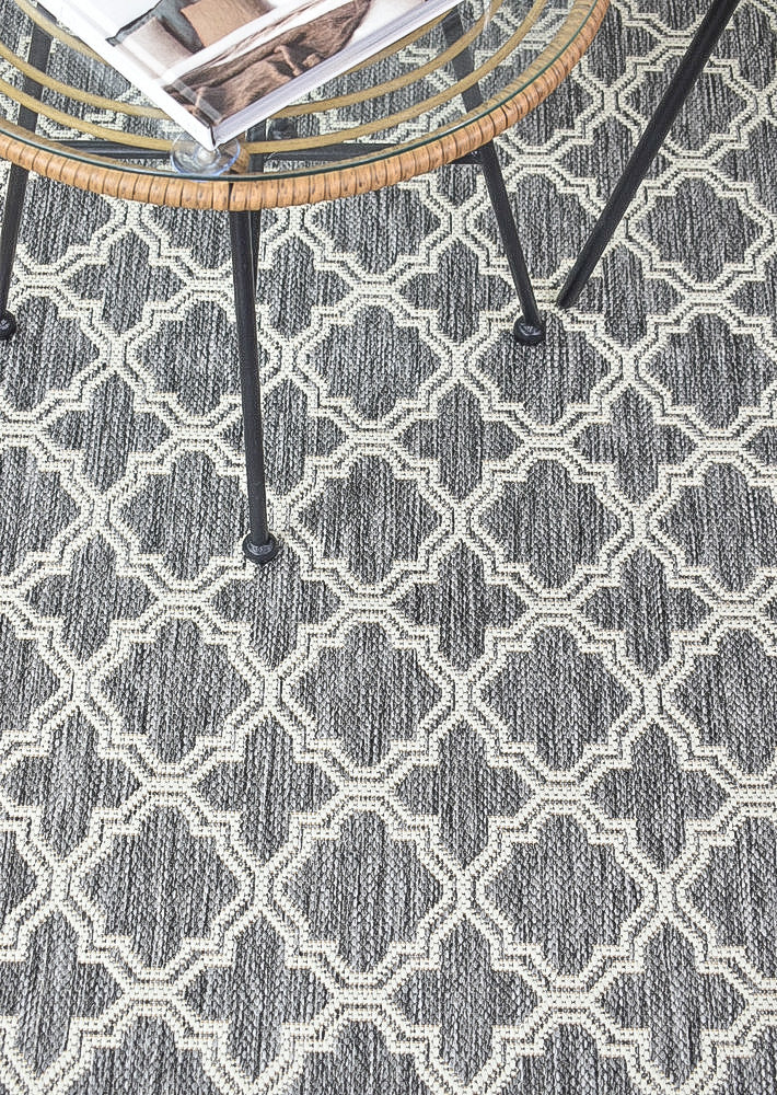 Alaska Indoor Outdoor 92 Light Grey Rug