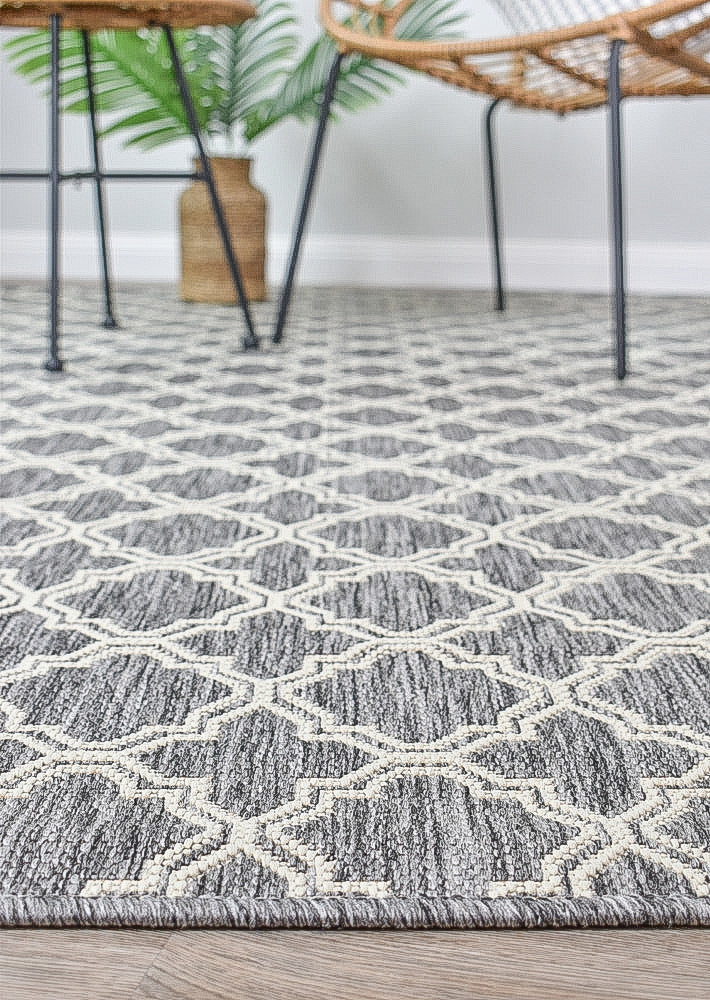 Alaska Indoor Outdoor 92 Light Grey Rug