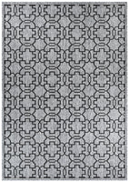 Alaska Indoor Outdoor 08 Grey Black Rug