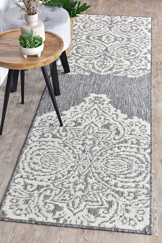 Alaska Indoor Outdoor 05 Grey Cream Rug