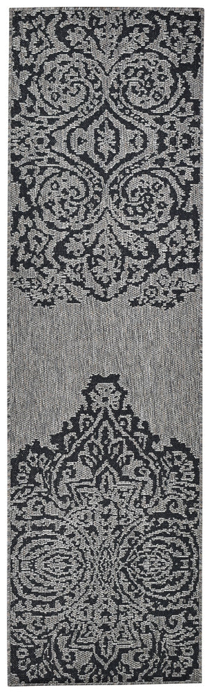Alaska Indoor Outdoor 05 Brown Black Rug