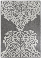Alaska Indoor Outdoor 05 Brown Cream Rug