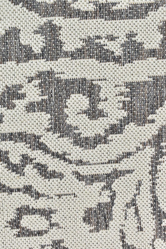 Alaska Indoor Outdoor 05 Brown Cream Rug