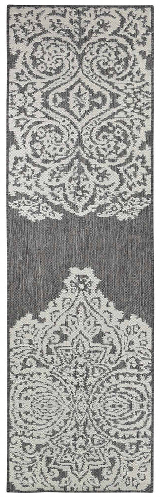 Alaska Indoor Outdoor 05 Brown Cream Rug