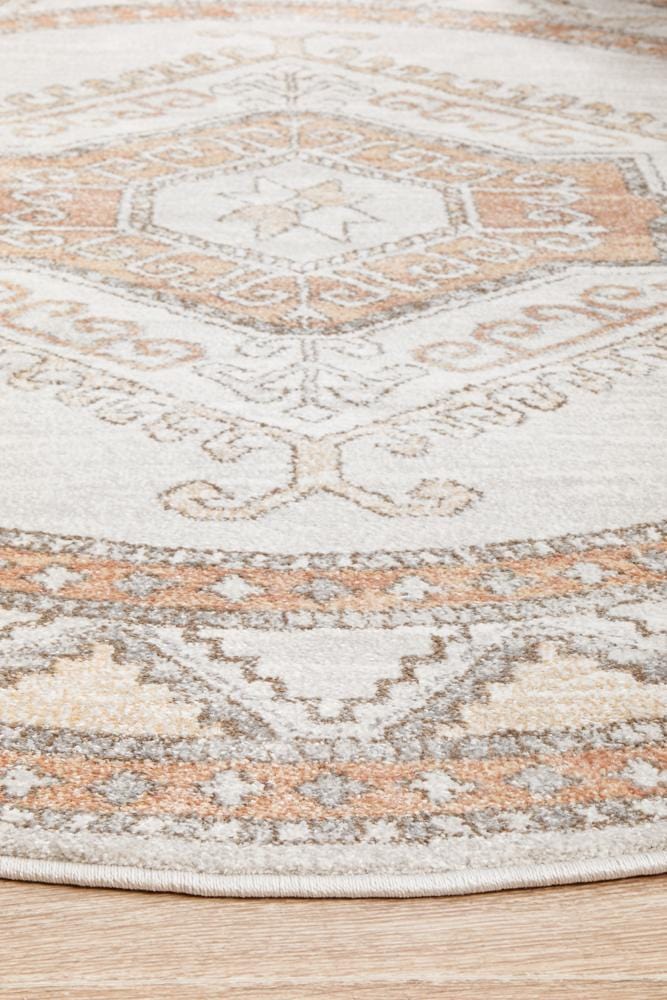 Mayfair Caitlen Natural Round Rug