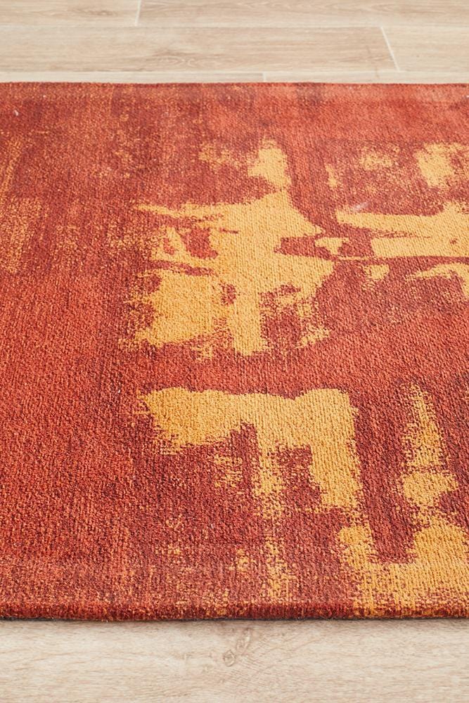 Magnolia 11 Paprika Runner Rug