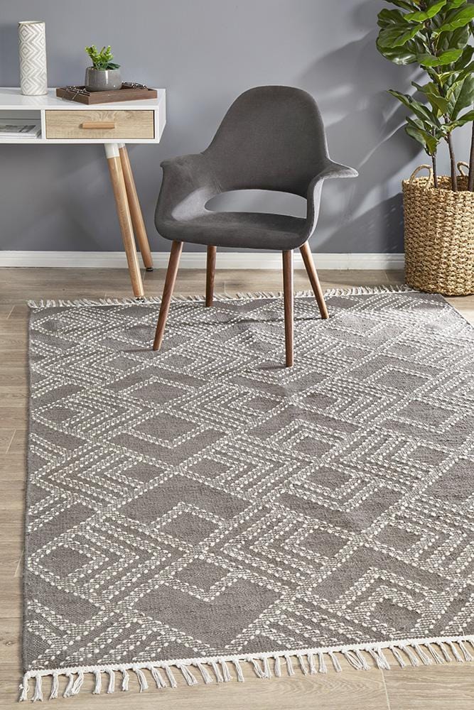 Rhythm Symphony Grey Rug