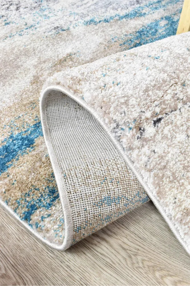Dahlia 854 Beige Turquoise Rug