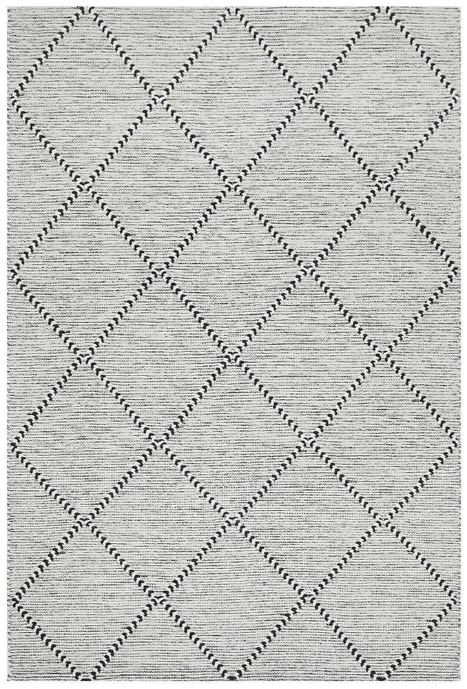 Maison Jasmin Grey Wool Rug
