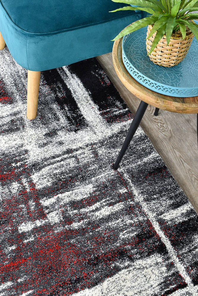 Dahlia 347 Red Rug