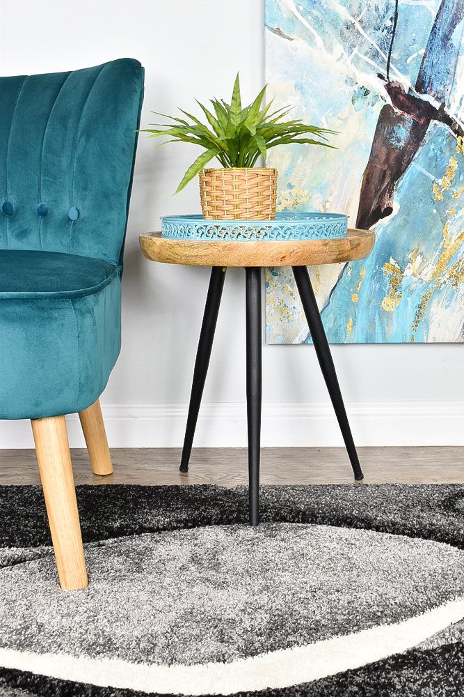 Dahlia 37 Dark Grey Rug