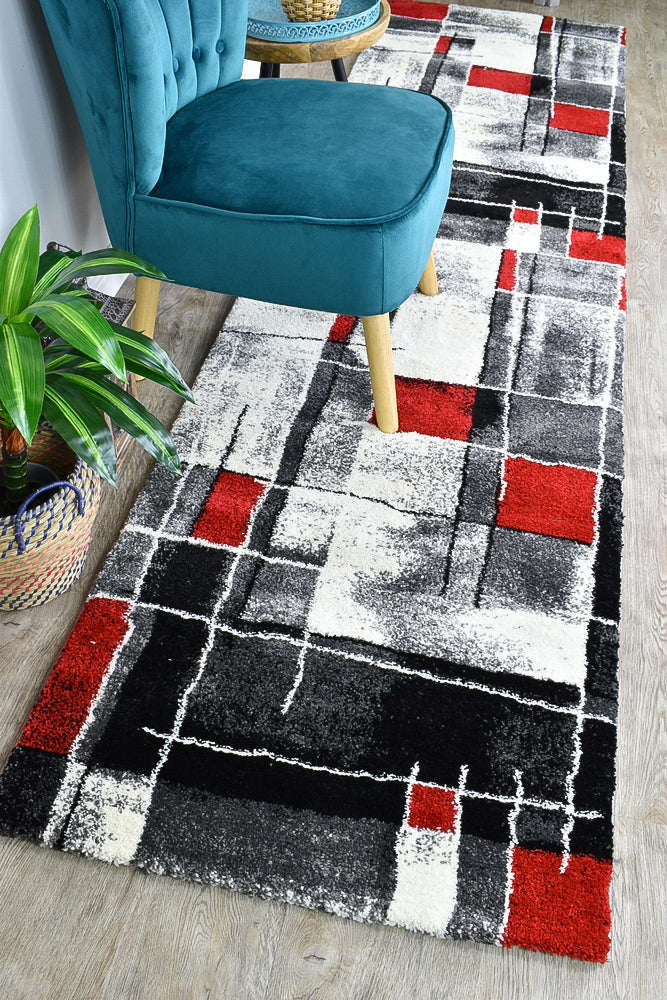 Dahlia 297 Red Rug