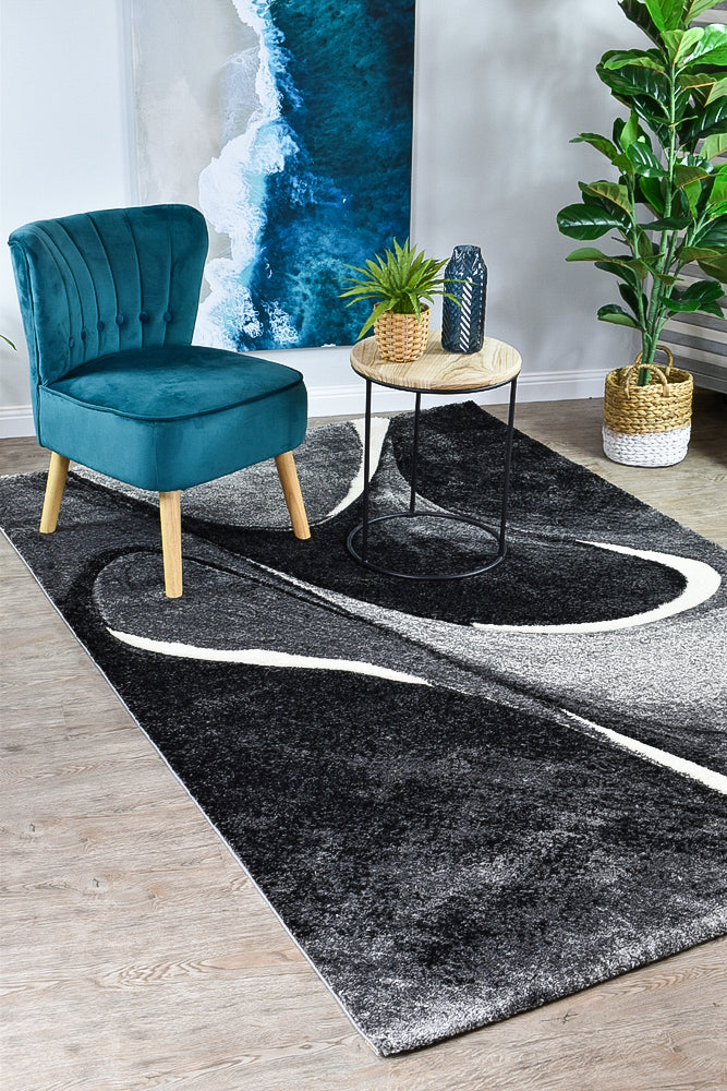 Dahlia 37 Dark Grey Rug