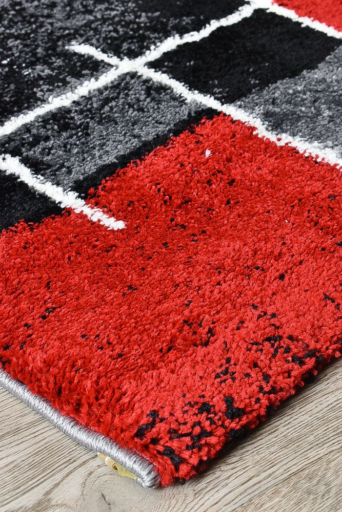 Dahlia 297 Red Rug