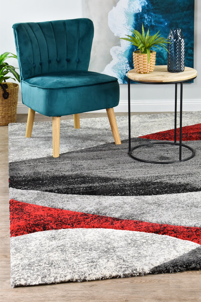 Dahlia 298 Red Rug