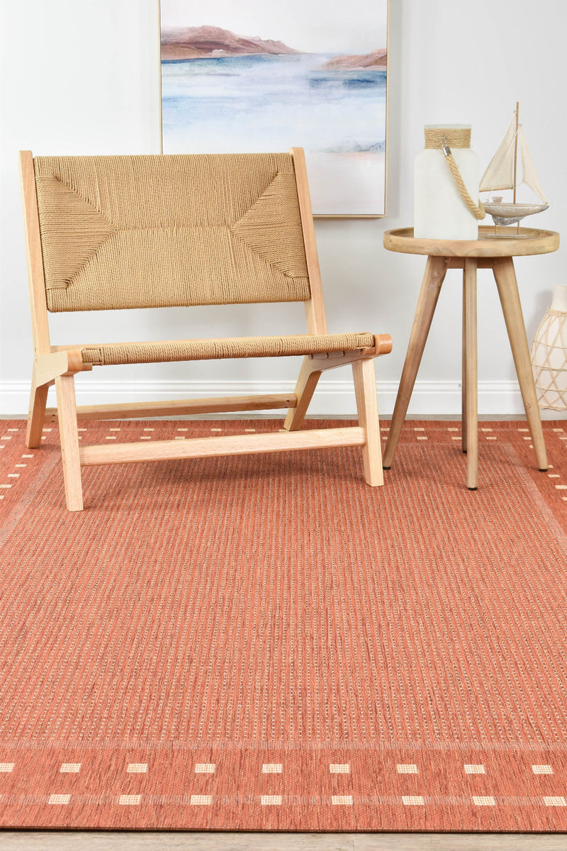 Patio Terracotta Outdoor Rug