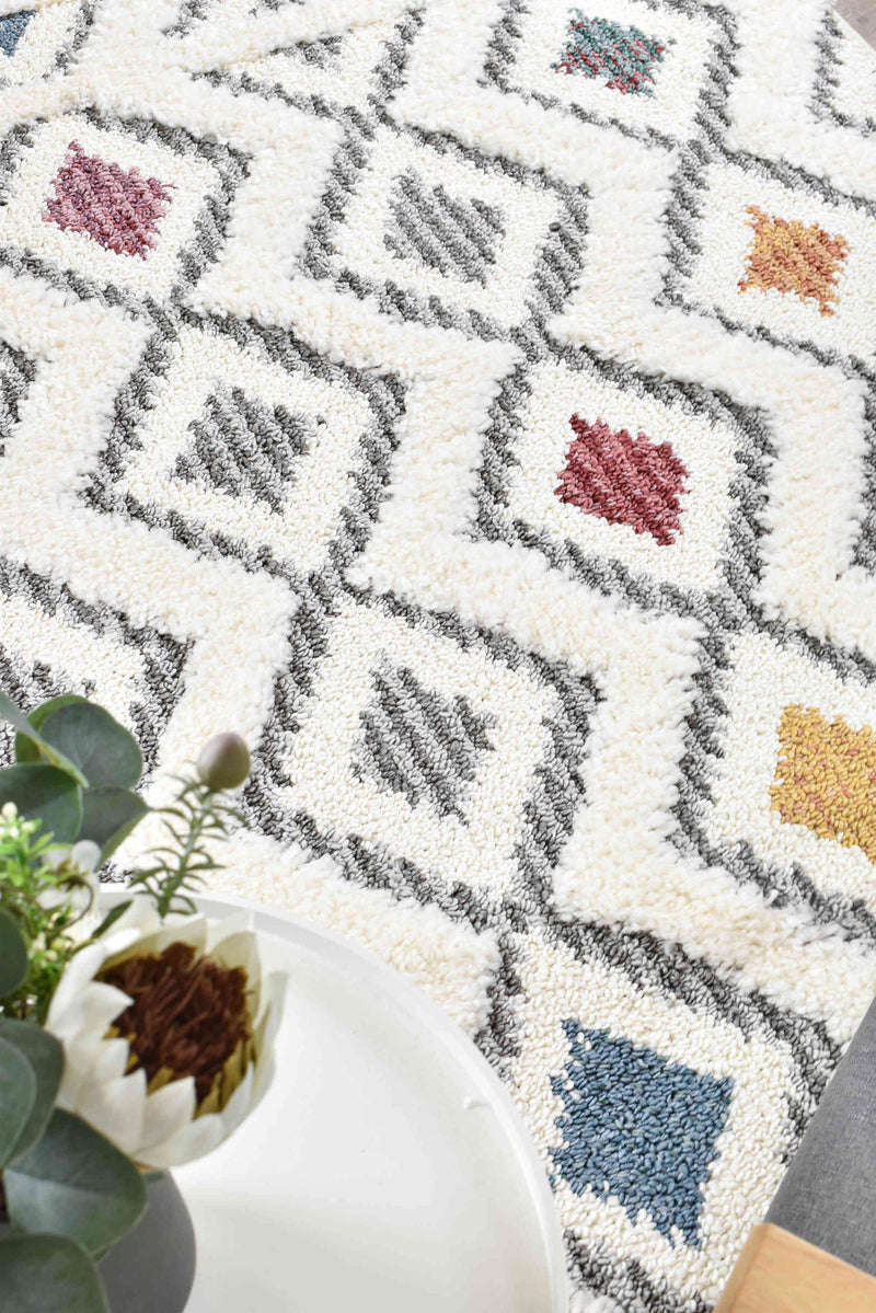 Eden Diamond Multi Rug
