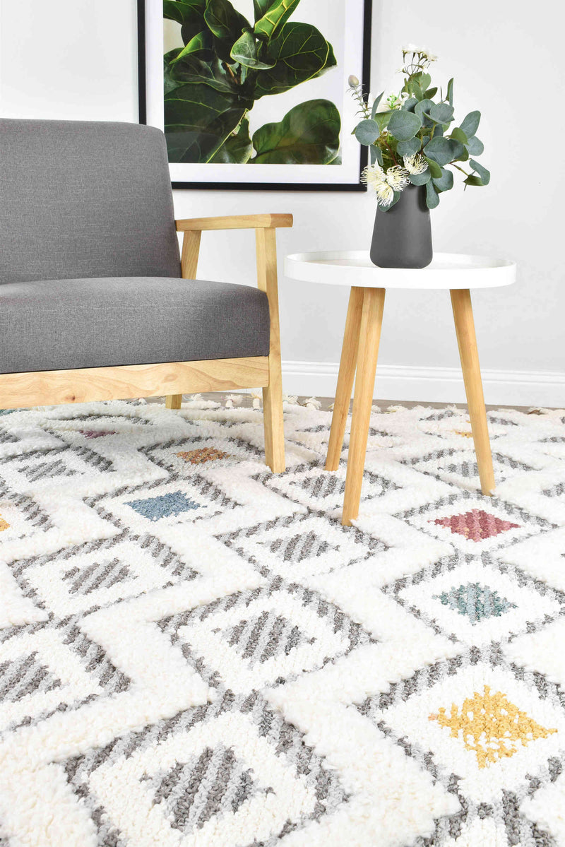 Eden Diamond Multi Rug