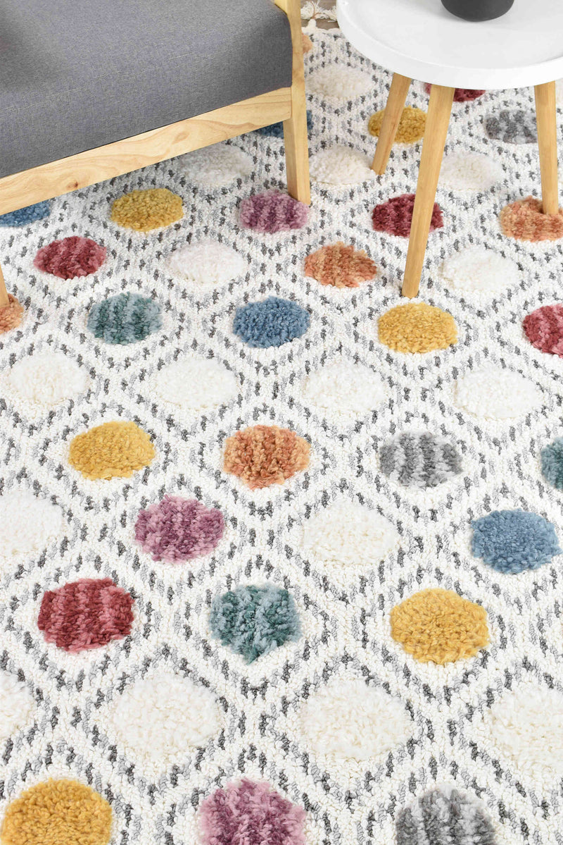 Eden Polka Dots Multi Rug
