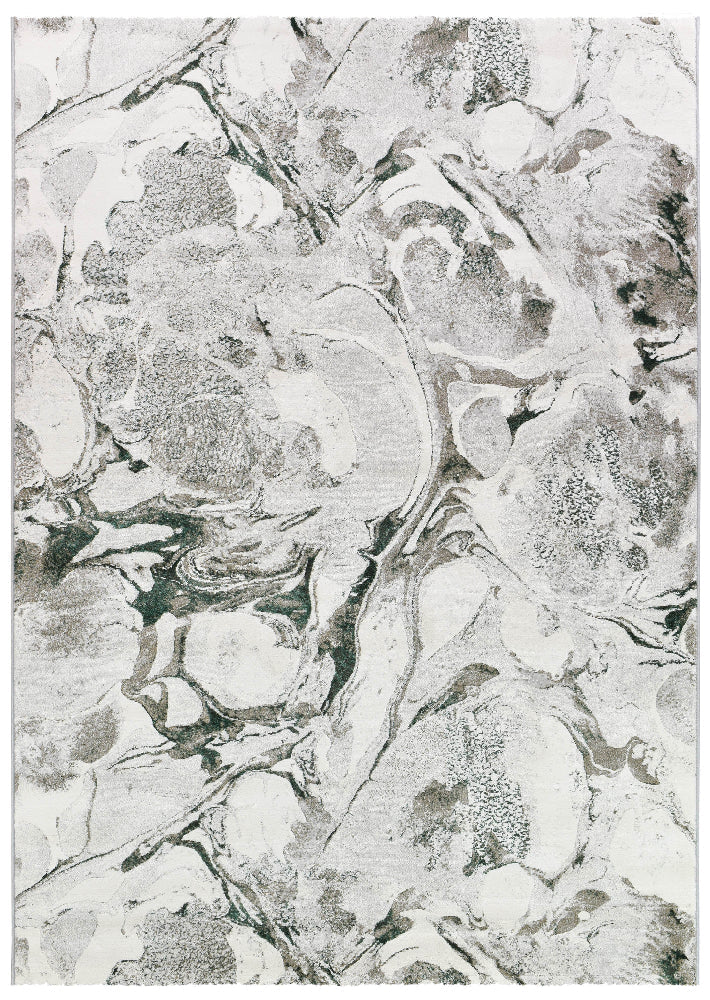 Prisma Emerald Green Abstract Rug