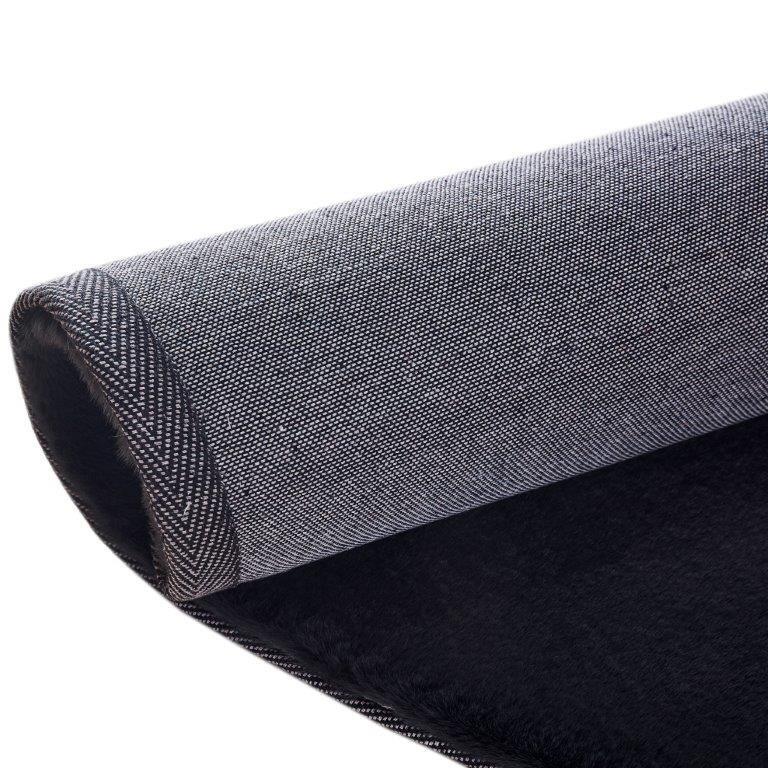 Pony Black Round Rug