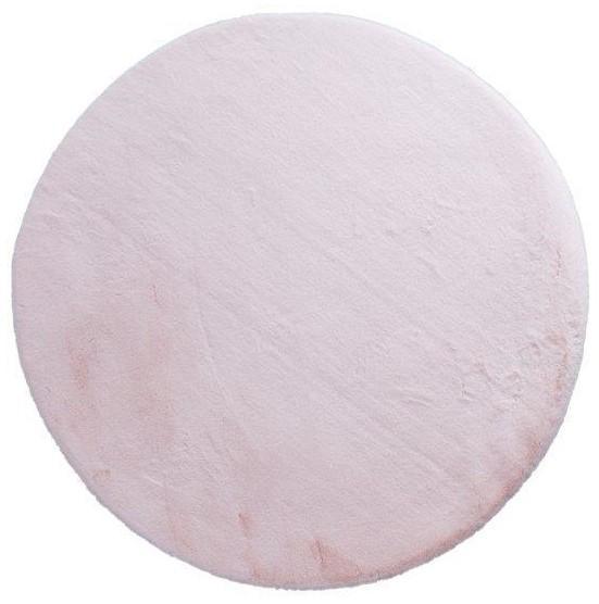 Pony Soft Pink Round Rug