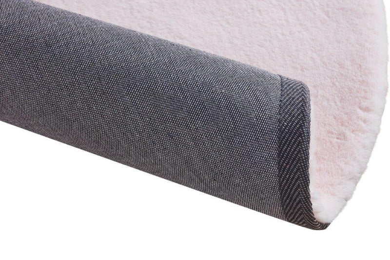 Pony Soft Pink Round Rug