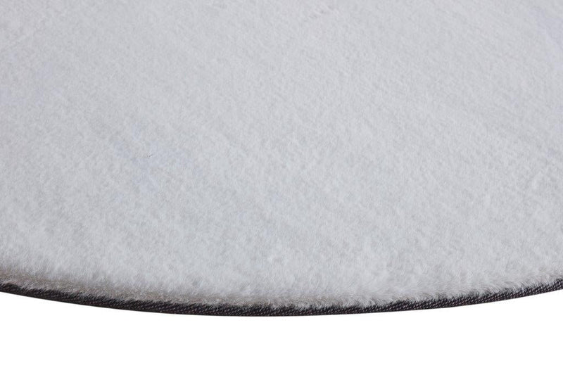 Pony White Round Rug