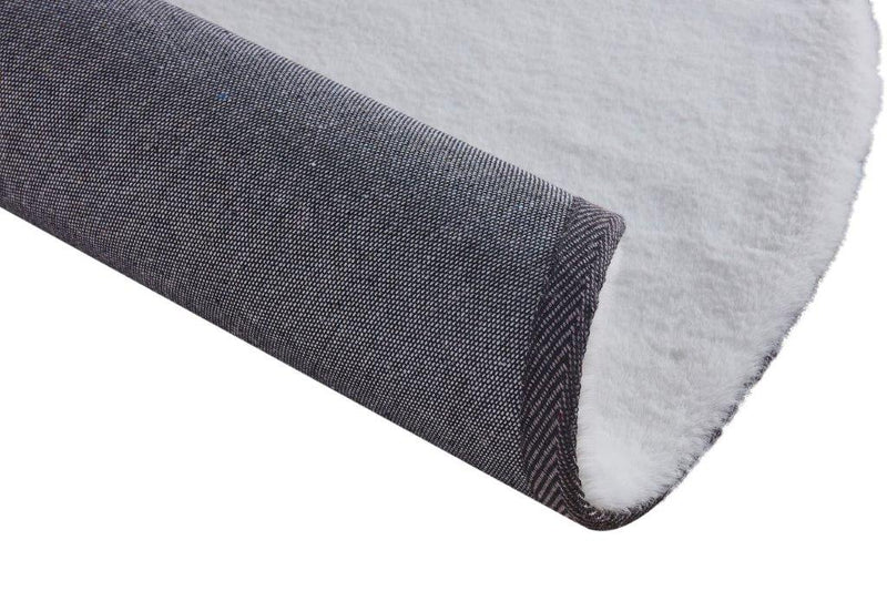 Pony White Round Rug