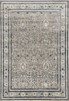 Providence Rim Traditional Beige Rug