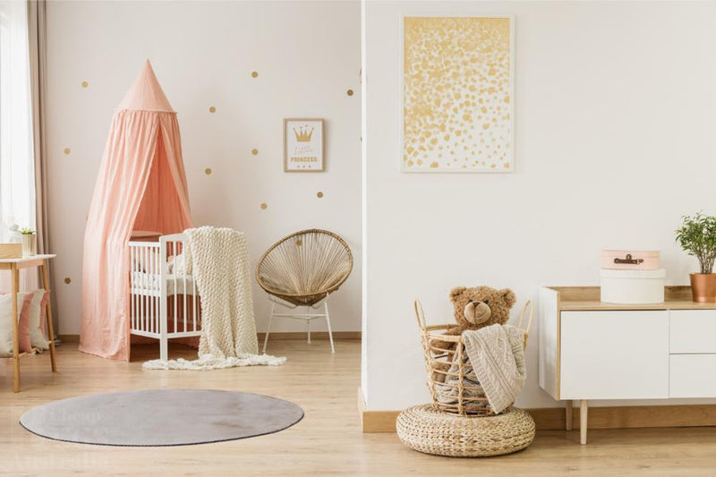 Pony Cream Round Rug