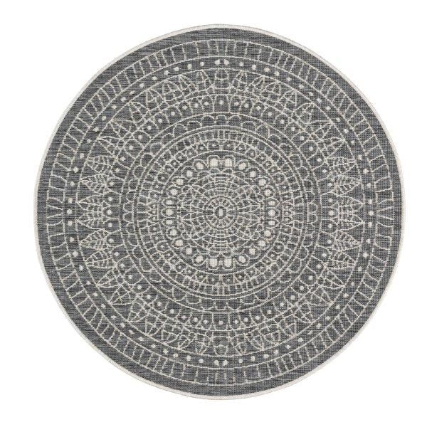Terrazzo 39 Reversible Round Silver